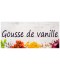 Étiquette Gousse de vanille pots et bocaux