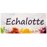Étiquette Échalote pots et bocaux