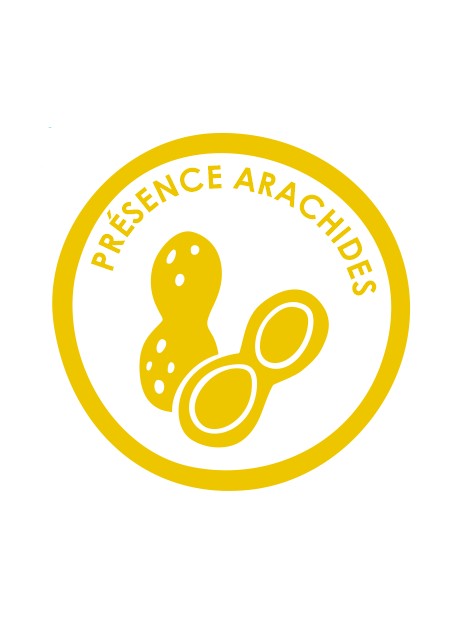 Sticker présence allergène arachides