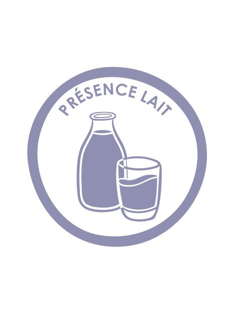 Sticker présence allergène lait