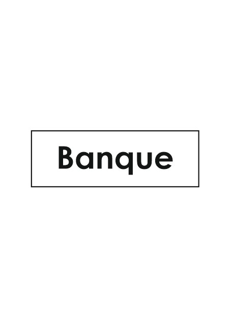 Sticker banque classement administratif