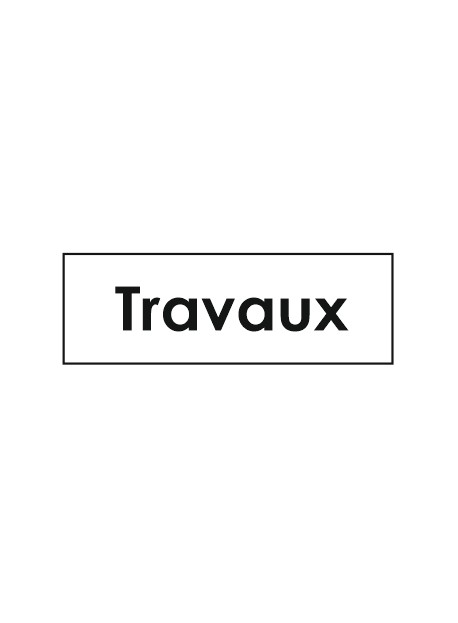Sticker travaux classement administratif
