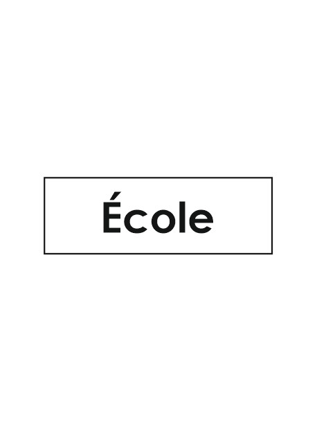 Sticker école classement administratif