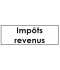 Sticker impôts revenu classement administratif