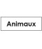 Sticker animaux classement administratif