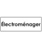 Sticker électroménager classement administratif