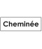 Sticker cheminée classement administratif