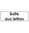 Sticker boîte aux lettres porte-clé