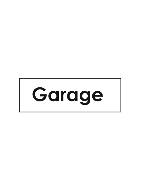 Sticker garage porte-clé