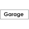 Sticker garage porte-clé (3cmx1.7cm)