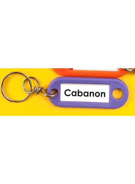 Sticker cabanon porte-clé