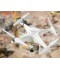 Sticker immatriculation drone blanc