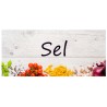 Étiquette Sel pots et bocaux