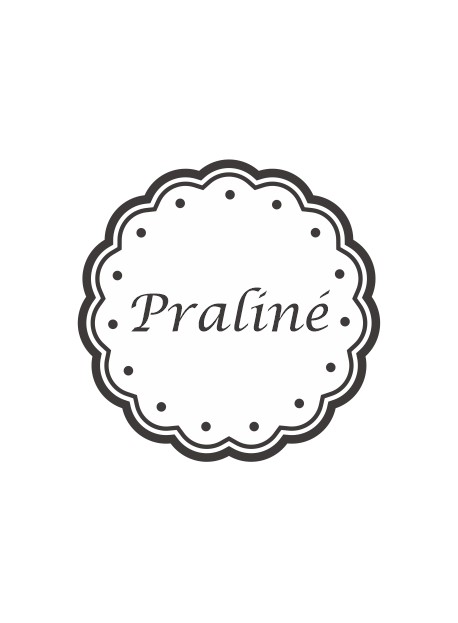 Étiquette Praliné pots et bocaux