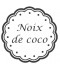 Étiquette Noix de coco pots et bocaux
