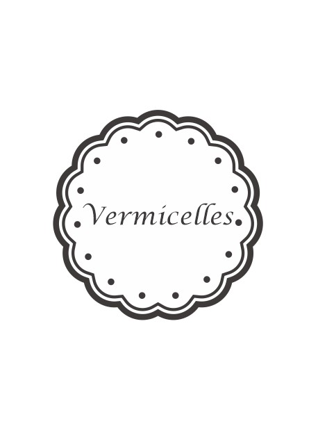 Étiquette Vermicelles pots et bocaux