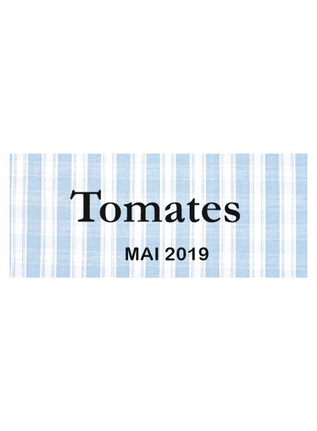 Étiquette autocollante Tomates conserve