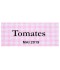 Étiquette autocollante Tomates conserve