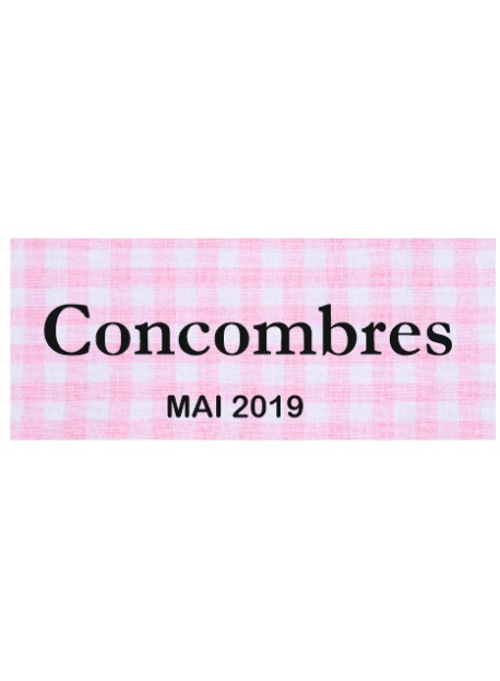 Étiquette autocollante Concombre conserve
