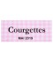 Étiquette autocollante Courgettes conserve