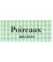 Étiquette autocollante Poireaux conserve