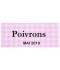 Étiquette autocollante Poivrons conserve