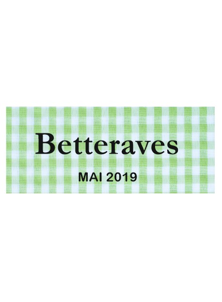 Étiquette autocollante Betteraves conserve