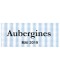 Étiquette autocollante Aubergine conserve