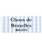 Étiquette autocollante Choux de Bruxelles conserve