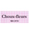 Étiquette autocollante Choux-fleurs conserve