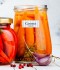 Étiquette autocollante Carottes conserve