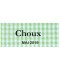 Étiquette autocollante Choux conserve