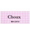 Étiquette autocollante Choux conserve