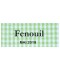 Étiquette autocollante Fenouil conserve