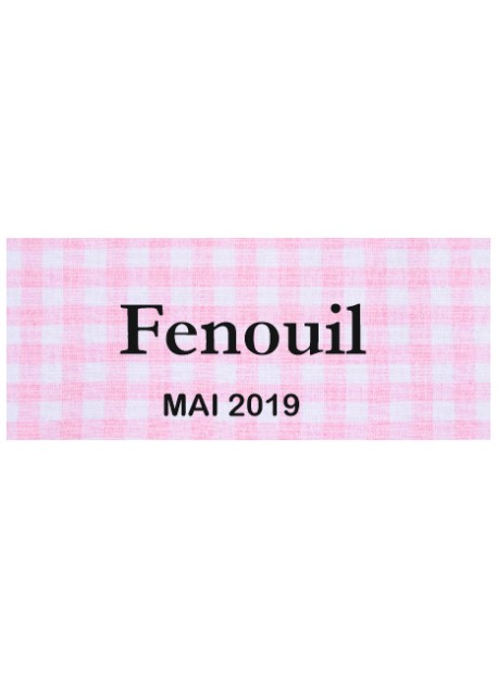 Étiquette autocollante Fenouil conserve