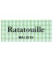 Étiquette autocollante Ratatouille conserve