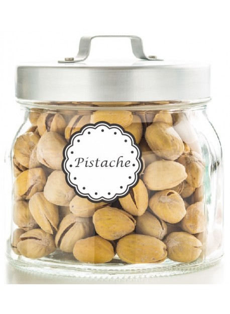 Étiquette Pistache pots et bocaux
