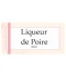 Étiquette bouteille liqueur de fruit