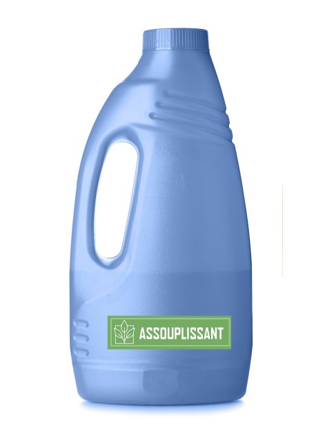 Étiquete assouplissant naturel maison