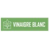 Étiquette vinaigre blanc