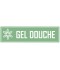 Étiquette gel douche naturel maison