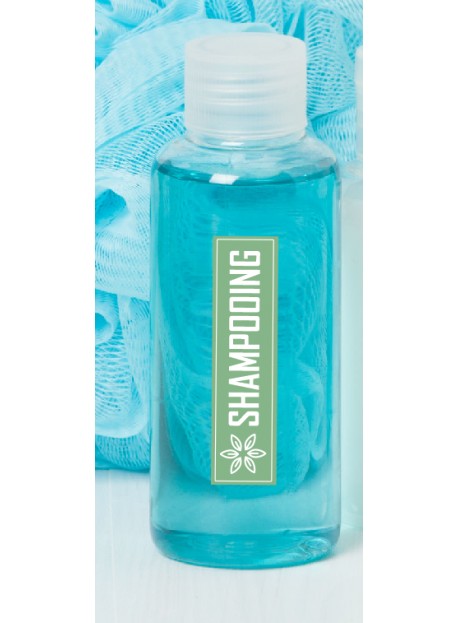 Étiquette shampooing naturel maison