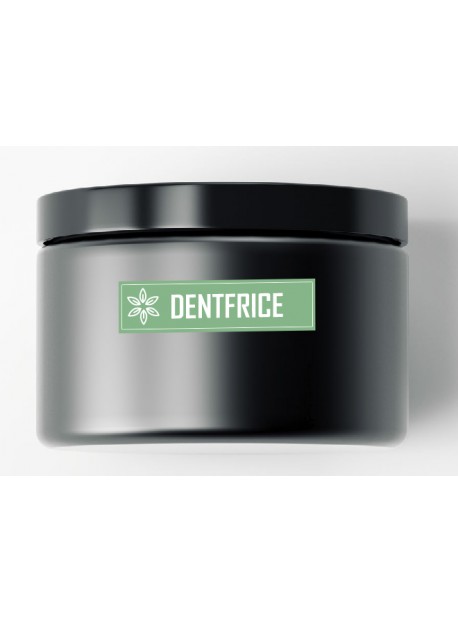 Étiquette dentifrice naturel maison