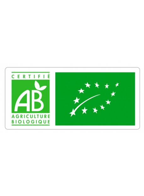 Étiquette Agriculture biologique certifié + drapeau