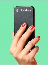 Étiquette logo Instagram personnalisée téléphone