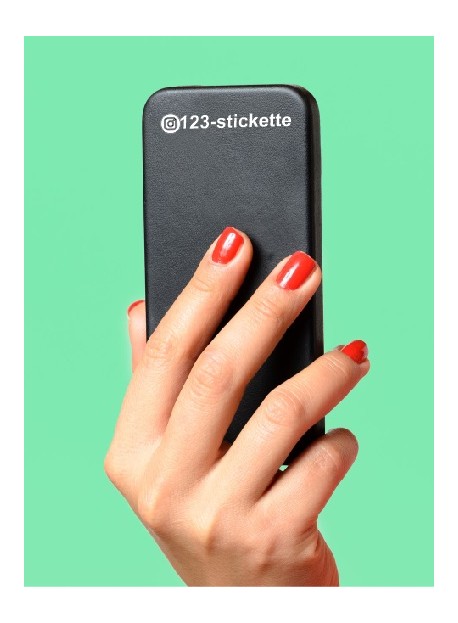 Étiquette logo instagram personnalisée
