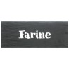 Étiquette Farine pots et bocaux