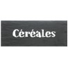 Étiquette Céréales pots et bocaux