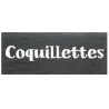 Étiquette Coquillettes pots et bocaux