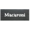 Étiquette Macaroni pots et bocaux